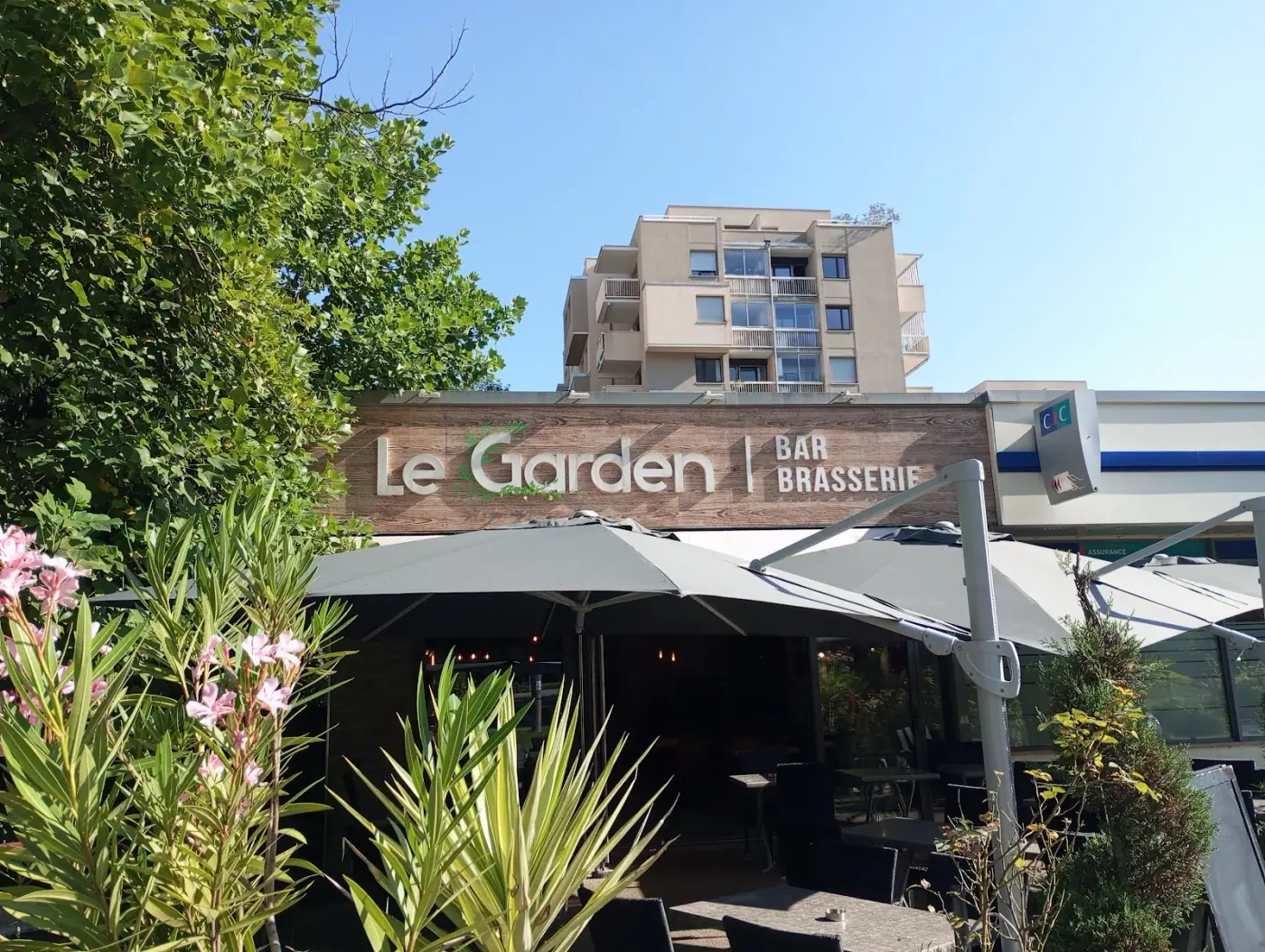 La façade du Garden, avenue du Vercors